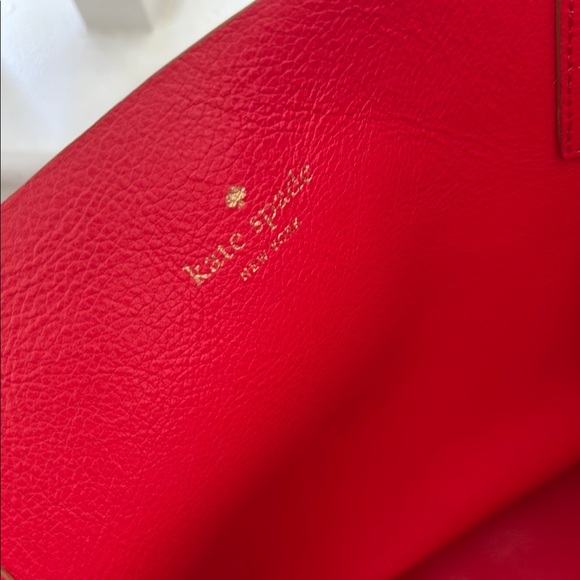 Kate Spade Brown and Red Tote Bag & Wallet - Picture 3 of 16
